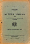 Creative and Research Issue by Southern University and A&M College