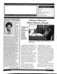 The Cade Library Newsletter (Volume 5, No. 1 January/February 1996) by Kathryn Johnson, Christopher Rogers, Dorothy Davis, Charlotte Henderson, Jane Robinson, and Roslyn Tolson