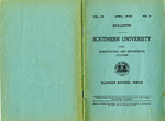 Southern University and A & M College April Summer School Issue 1943 Catalog by Southern University and A&M College