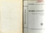 Southern University and A & M College 1951-1952 Catalog by Southern University and A & M College