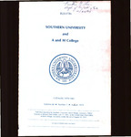 Southern University and A & M College 1979-1980 Catalog by Southern University and A & M College