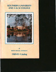 Southern University and A & M College 1989- 1991 Catalog by Southern University and A&M College