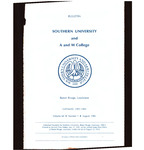 Southern University and A & M College 1981-1983 Catalog by Southern University and A & M College